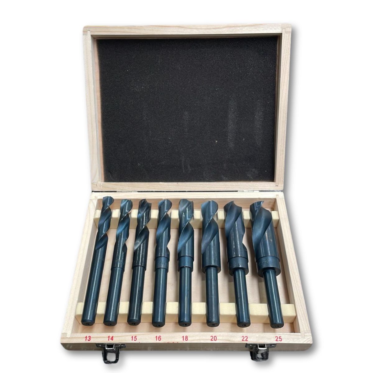 HSS Drill Bit Set Reduced Shank - Metric 8 Piece Set - South East Clearance Centre