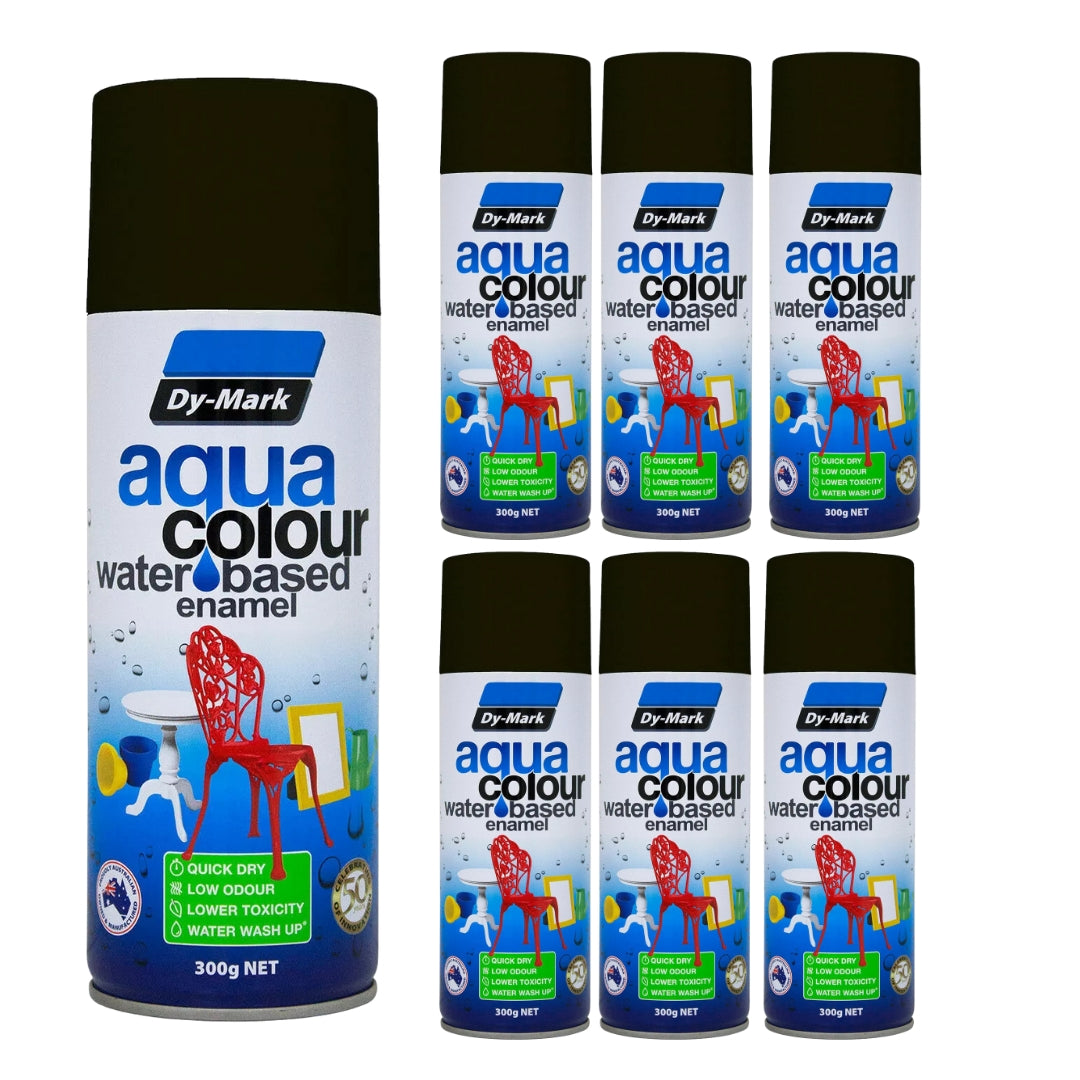 Dy-Mark 300g AquaColour Water-Based Enamel – Pack of 6