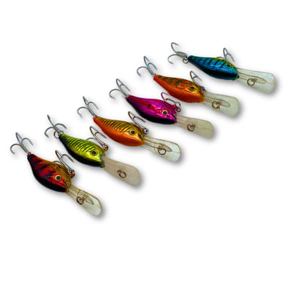 Fishing Lures Crank Bait - 6 Pack - South East Clearance Centre