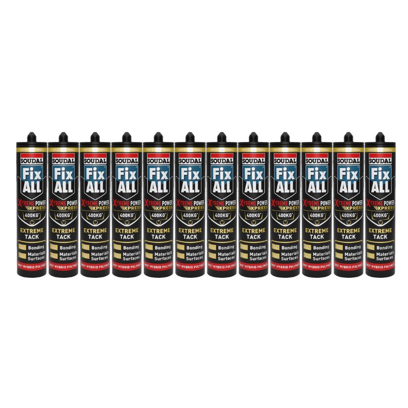 Soudal Fix All Xtreme Power Xpress Adhesive White 280ml 154560 (Box of 12)