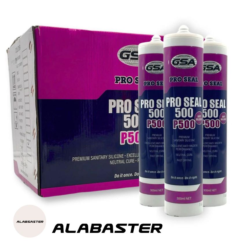 GSA PROSEAL 500 | NEUTRAL CURE SILICONE (24 PACK) - ALABASTER