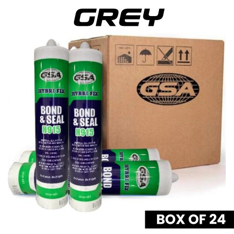 GSA Bond &amp; Seal Universal Bonding Sealer, Internal &amp; External (24 Pack) grey