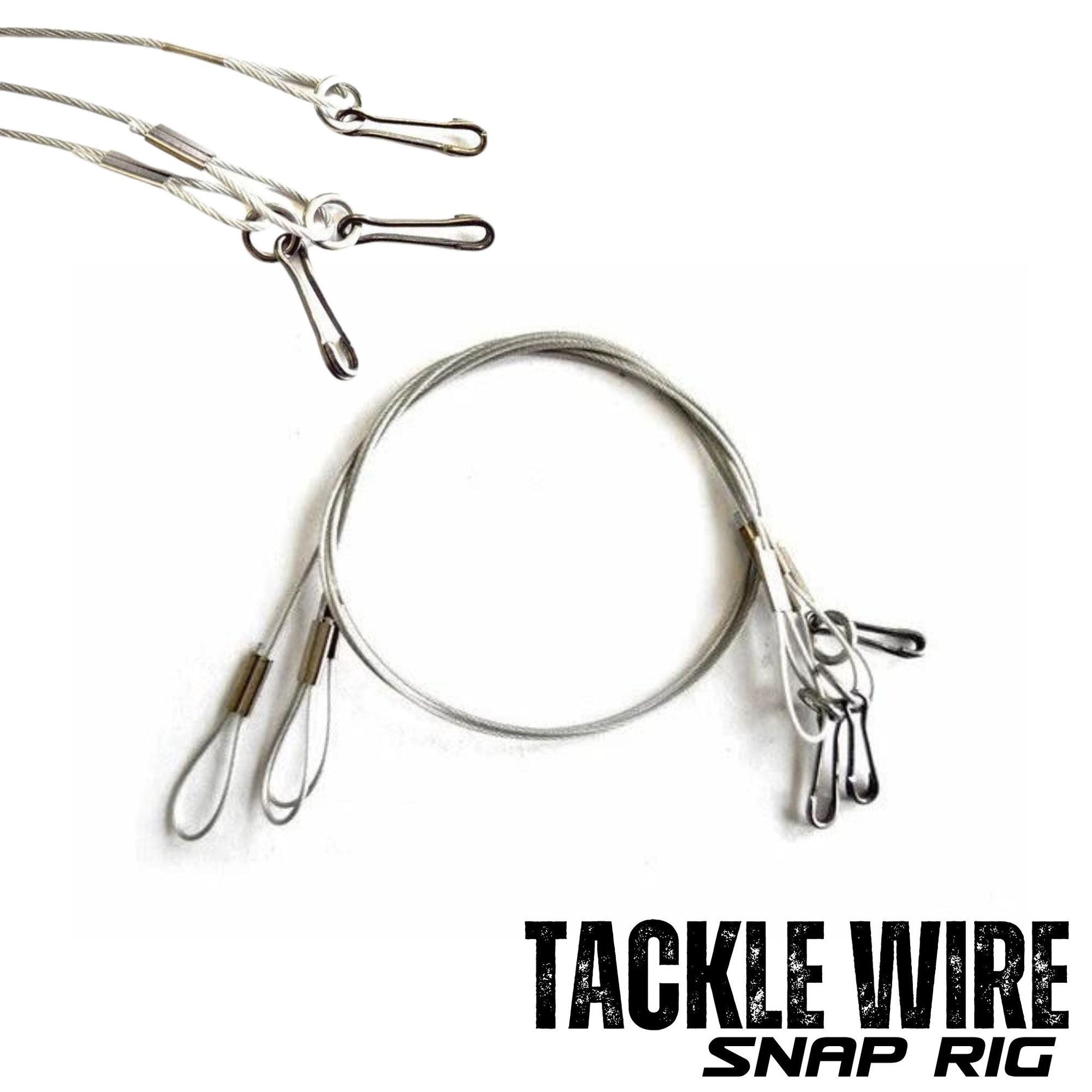 Kamikaze Tackle  Wire Snap Rig (3 per Pack) - South East Clearance Centre