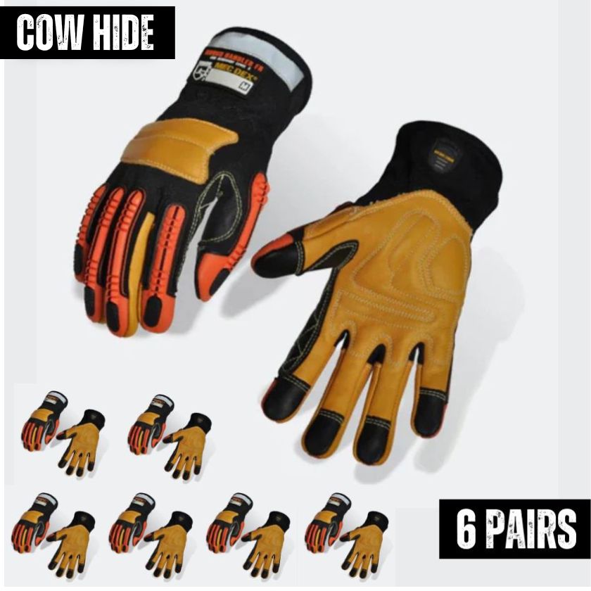 Rough Handler Cut 5 FR Gloves - (6 Pairs)