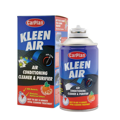 (9 PACK) CarPlan Kleen Air Conditioner Cleaner & Sanitiser SOA009 - South East Clearance Centre