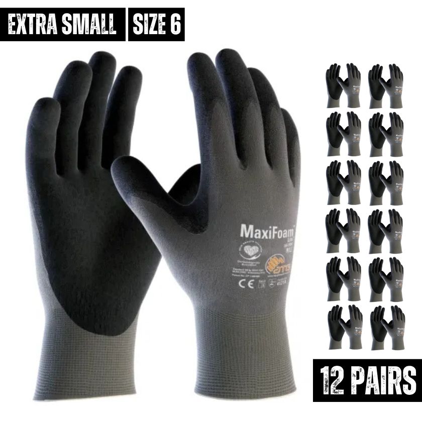 ATG  MaxiFoam Lite 34-900 Gloves (12 Pairs)