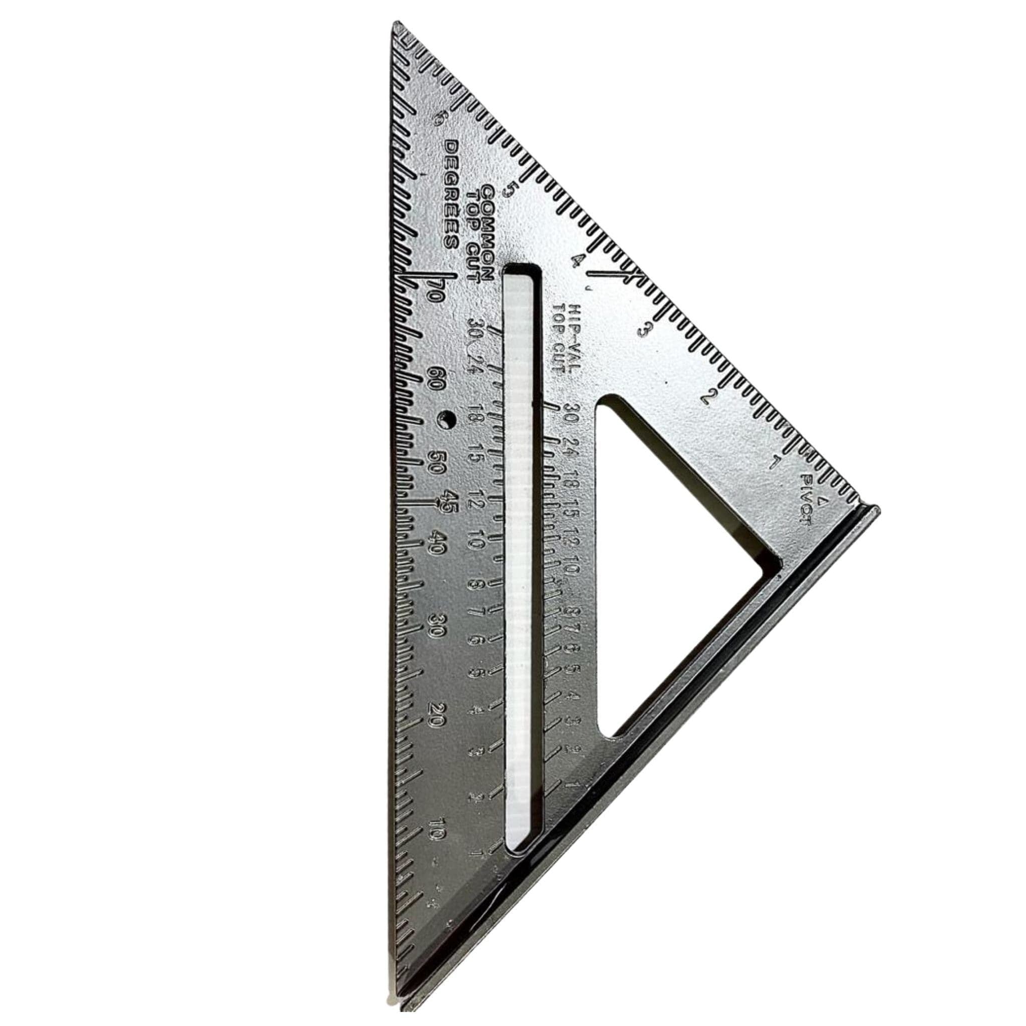 7" Professional Aluminium Alloy Measuring Rafter Square Table - South East Clearance Centre