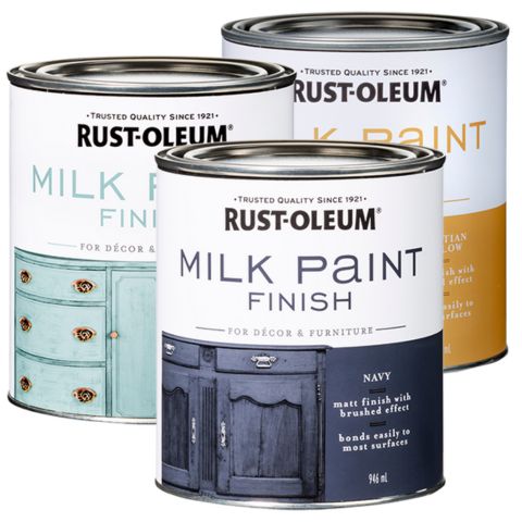 Rust-Oleum Milk Paint Finish 946ml (Twin Pack)