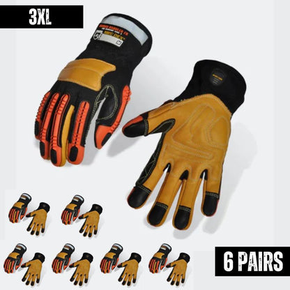 Rough Handler Cut 5 FR Gloves - (6 Pairs) - 3XL