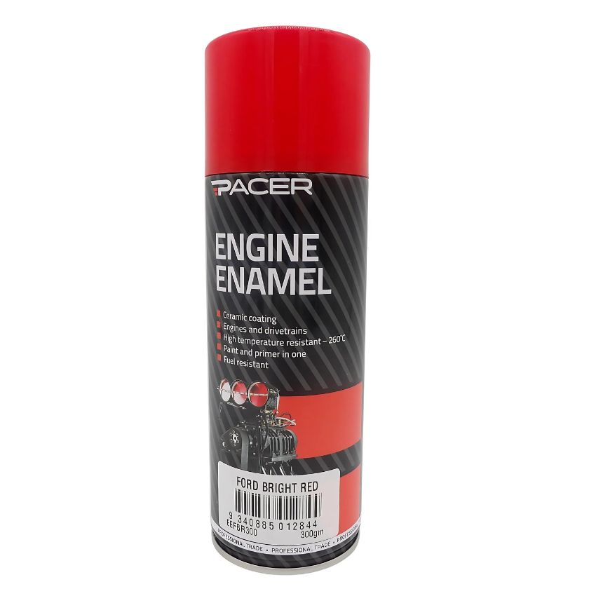 Pacer Engine Enamel EEFBR300 Ford Bright Red