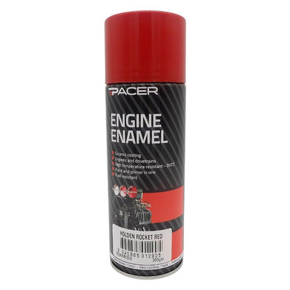 Pacer Engine Enamel EEHRR300, Holden Rocket Red (12 Cans)