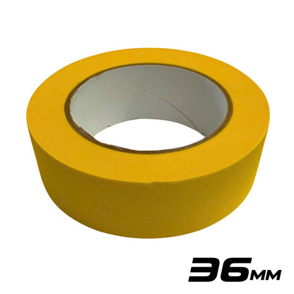 Yellow Painters Masking Tape (50 metres per roll) - South East Clearance Centre