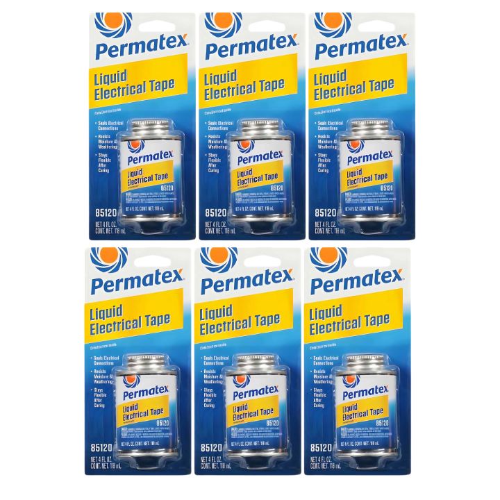 Permatex® Liquid Electrical Tape - Box of 6