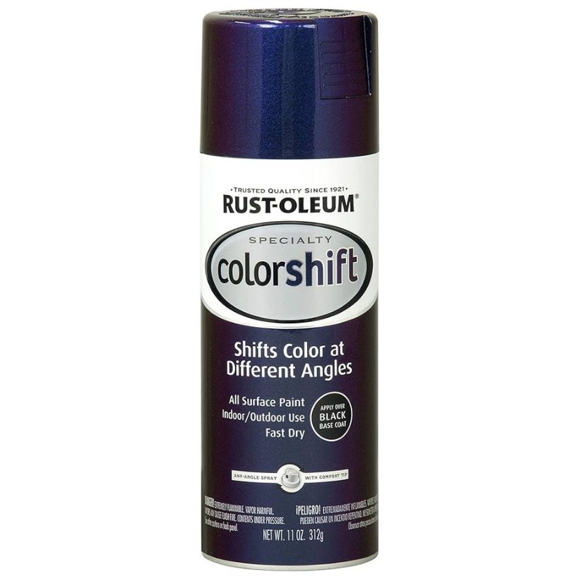 Blue Cosmos, Rust-Oleum Color Shift Spray Paint-372479, 11 oz