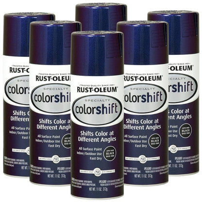 (6 PACK) Rustoleum 254860 Specialty Colour Shift Spray Paint - Galaxy Blue - South East Clearance Centre