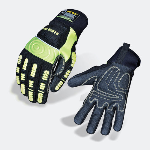 MecDex Rough Miner Cut 5 Gloves - High Cut Protection & Durable Nitrile Coating (PR-625)