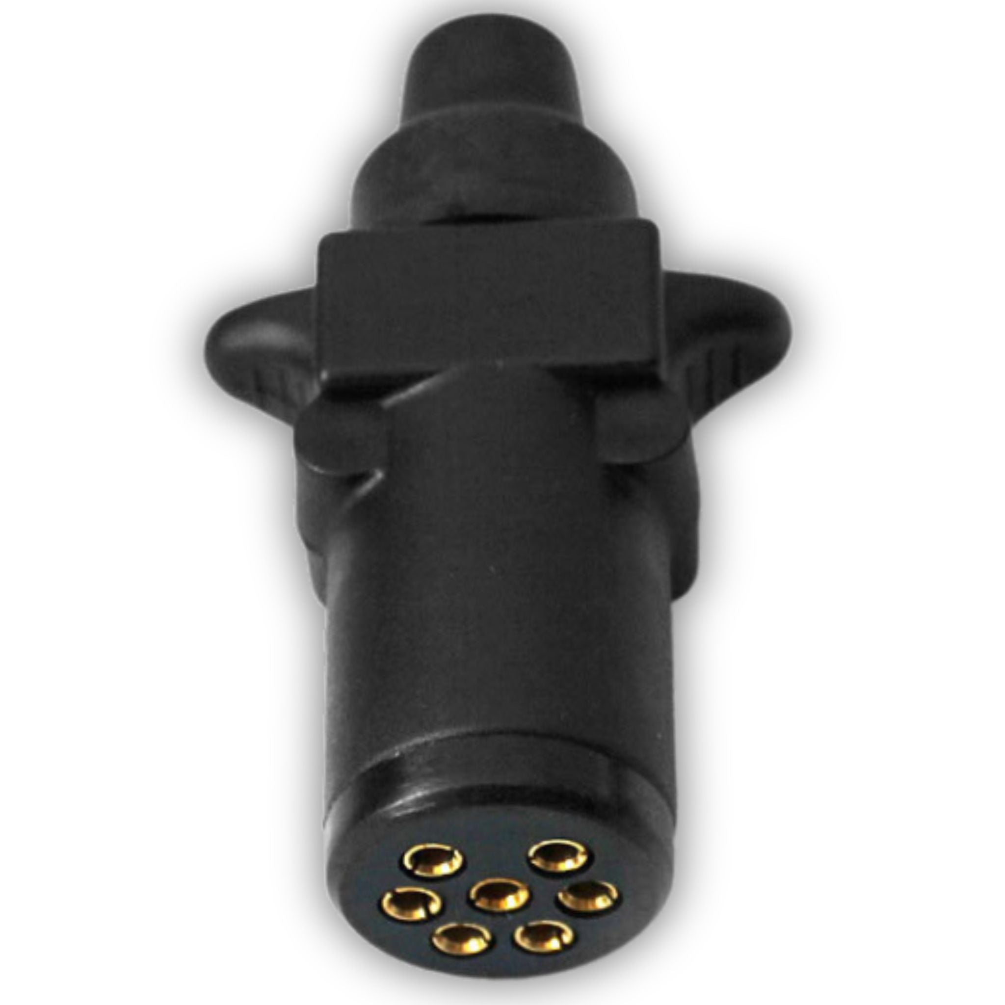 7 Pin Small Round Trailer Plug Socket Connector | TP139B - South East Clearance Centre