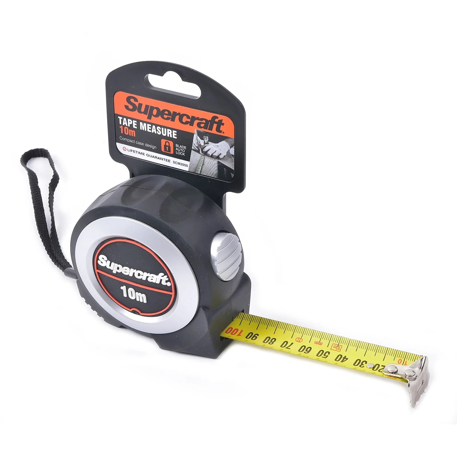 Supercraft SCM2050 Tape Measure 10m Annodised