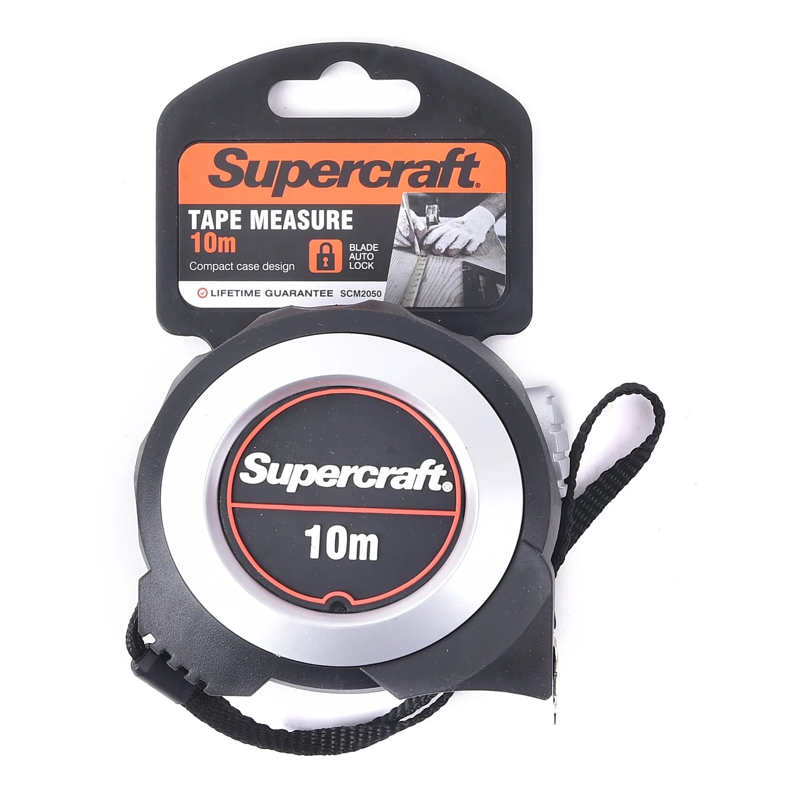 Supercraft SCM2050 Tape Measure 10m Annodised