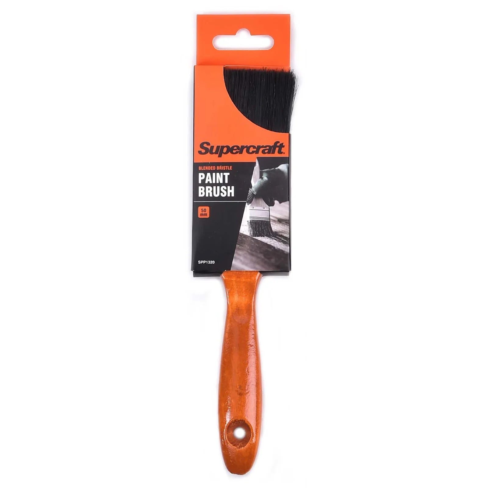 Supercraft SPP1320 Paint Brush 50mm Wood Handle