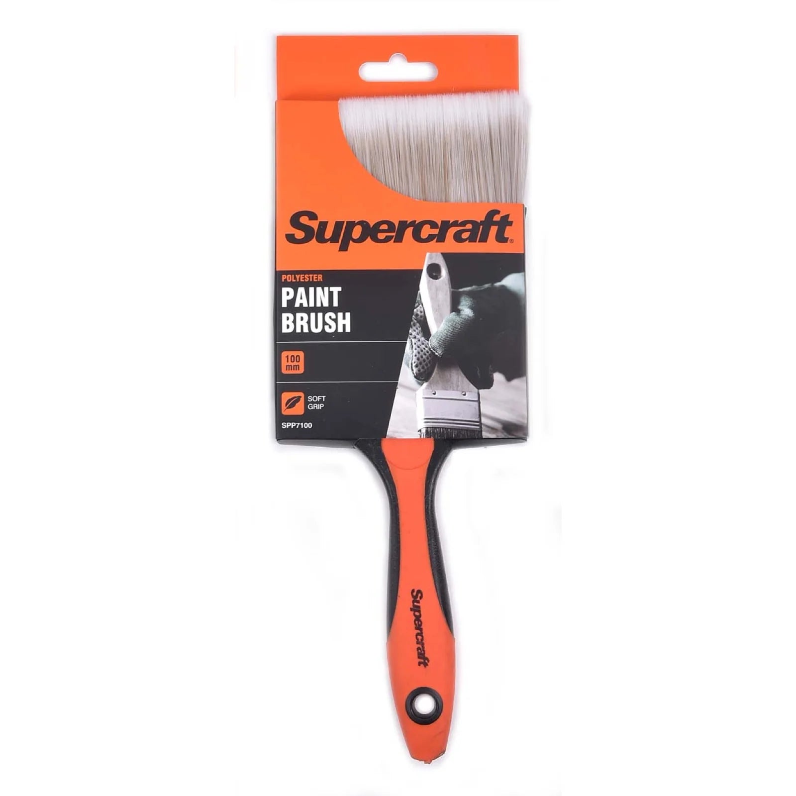 Supercraft SPP7100 Paint Brush Soft Grip 100mm