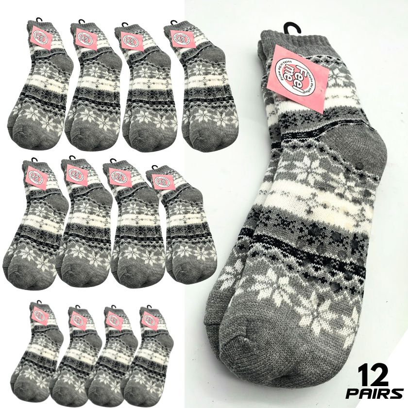 Winter Socks - 12 Pairs