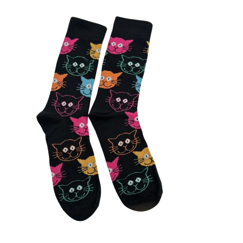 Cat Socks, Size 6-11