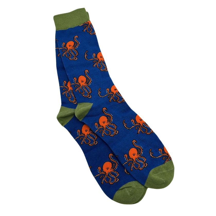 0ctopus Socks, Size 11-14