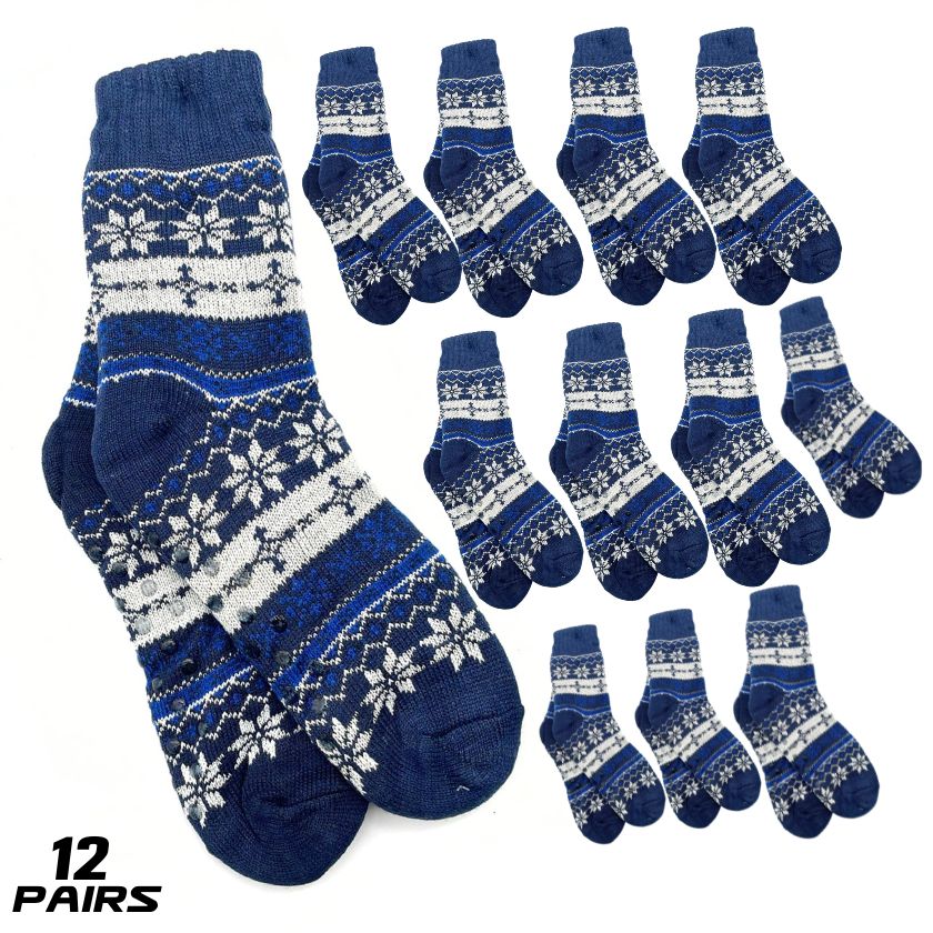 Winter Socks - 12 Pairs