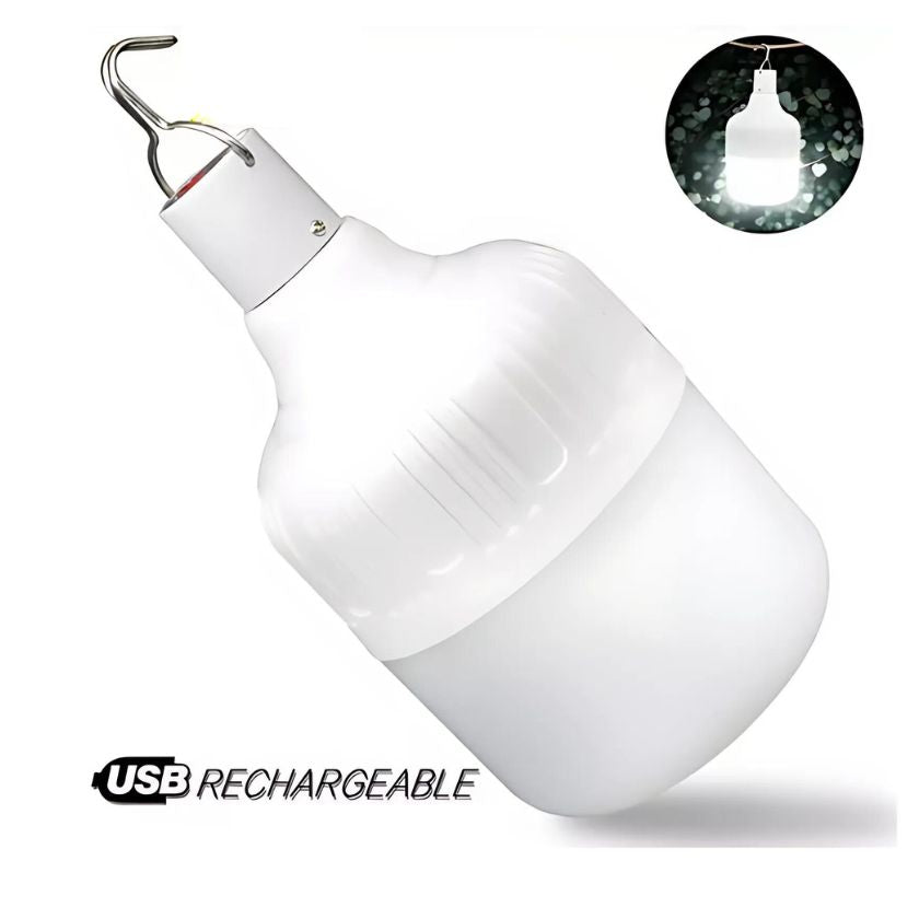 Small USB Rechargeable LED Light Bulb Camping Tent Lamp Fishing Lantern