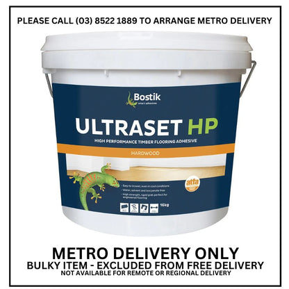 BOSTIK 16KG ADHESIVE HP PAIL BROWN ULTRASET FLEXIBLE 30840416