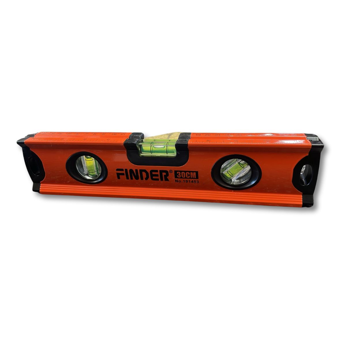 Magnetic Aluminium Spirit Level Ruler Aluminium  (30cm) - South East Clearance Centre