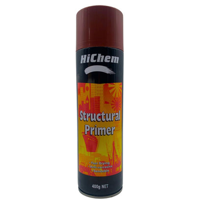 Hichem Industrial Red Structural primer 400g Aerosol - 12 Pack - South East Clearance Centre