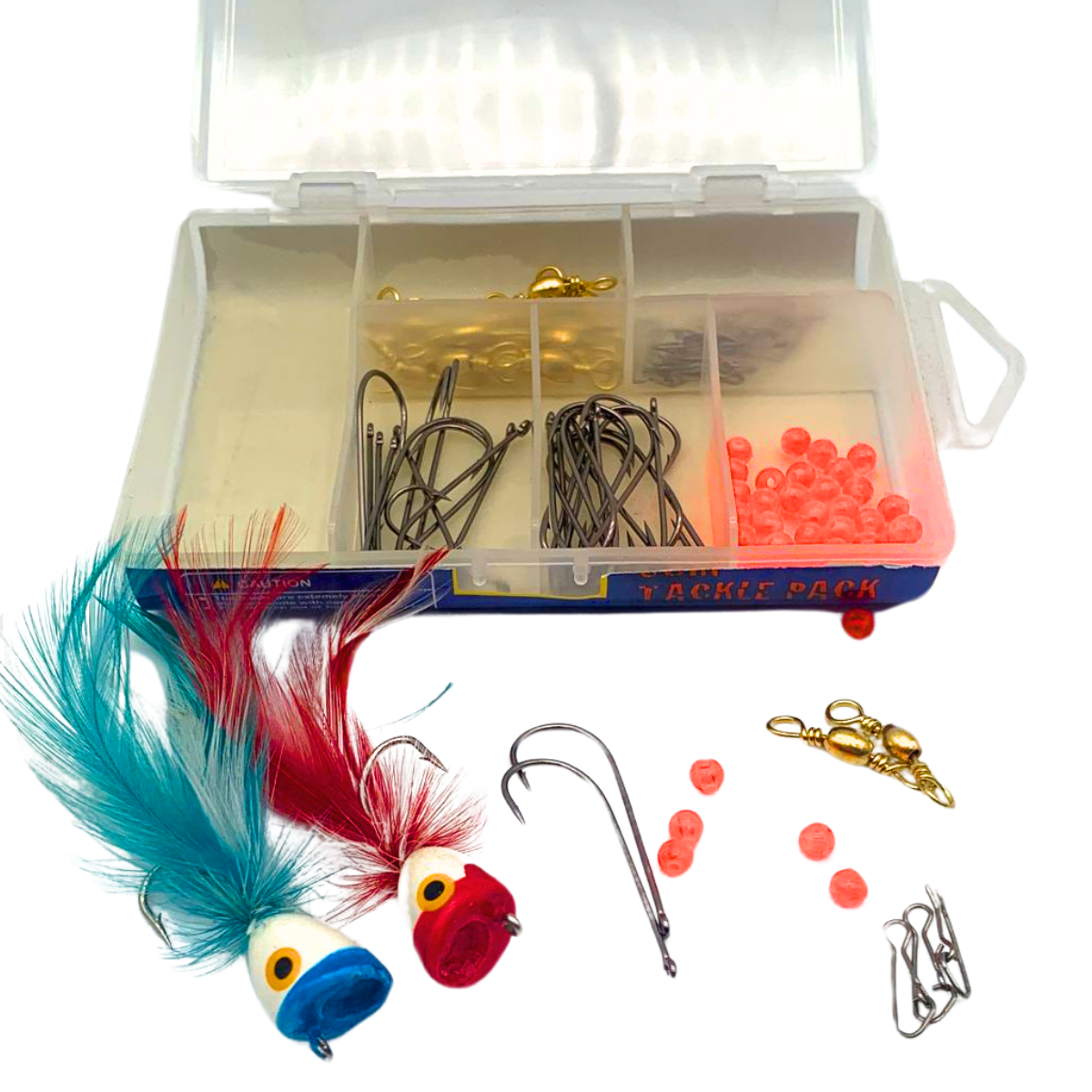 Surf Tackle Pack - Surf Popper Tackle Kit (Salmon, Bream 102 Pcs) - South East Clearance Centre