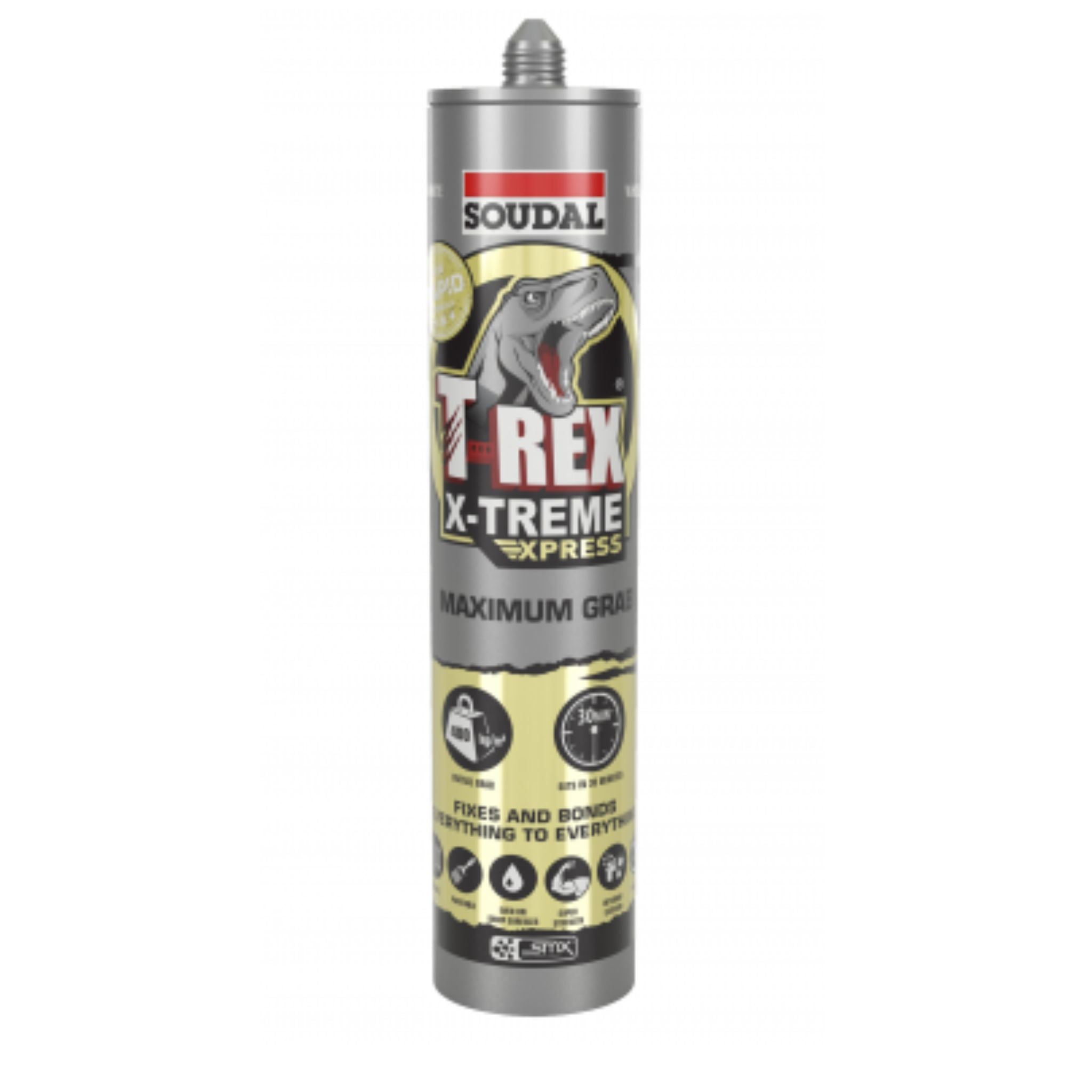 Soudal T-Rex Xtreme Black 134842 (Box of 12) - South East Clearance Centre