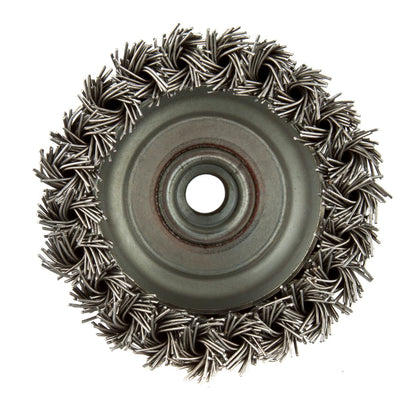 Twisted Wire Crimped Wire Cup Brush 5" - South East Clearance Centre