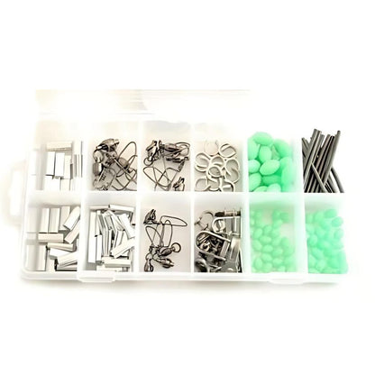 Game Fishing Crimp Accessory Assortment Kit - 206 piece