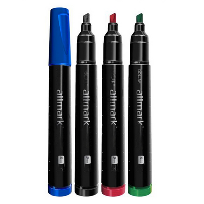 Allmark Waterproof Permanent Markers, (48 Markers)