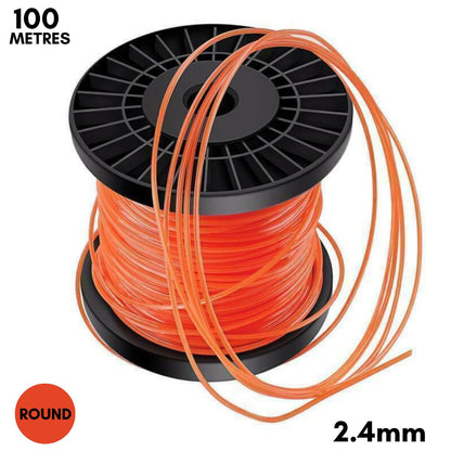 Trimmer Line for Whipper / Line Snippers, Round, 100 metres - South East Clearance Centre