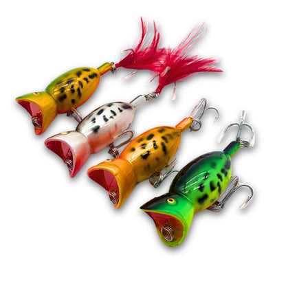 Crankbait Popper Screamer Set | 4 Pack - South East Clearance Centre