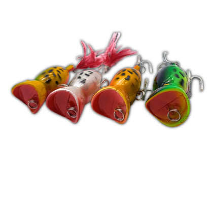 Crankbait Popper Screamer Set | 4 Pack - South East Clearance Centre