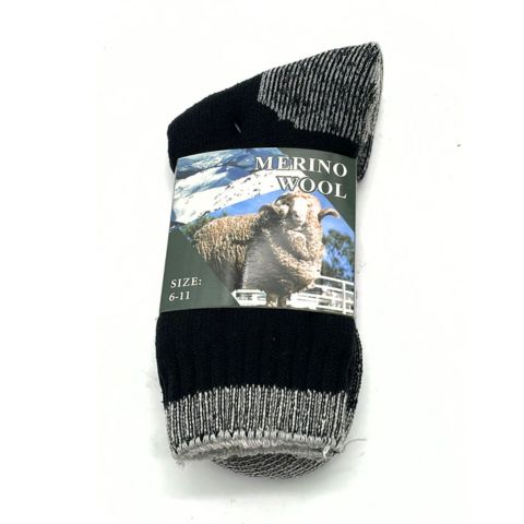 Merino Wools Socks, Size 6-11 - South East Clearance Centre