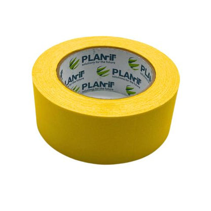 48mm Yellow Renderer & Painters Masking Tape | 48mm x 50metres (Pack of 5)