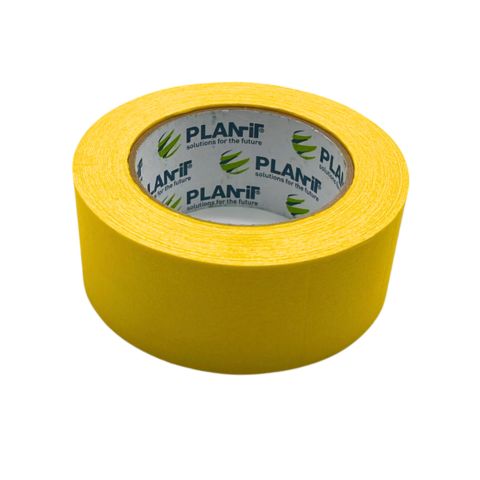 48mm Yellow Renderer & Painters Masking Tape | 48mm x 50metres (Pack of 5)