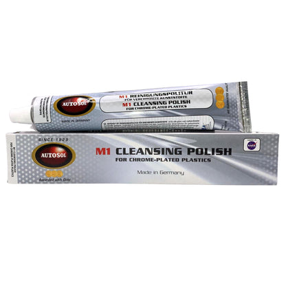 Autosol M1 Chrome Plated Plastic Polish 75mL Tube - 1910 - South East Clearance Centre