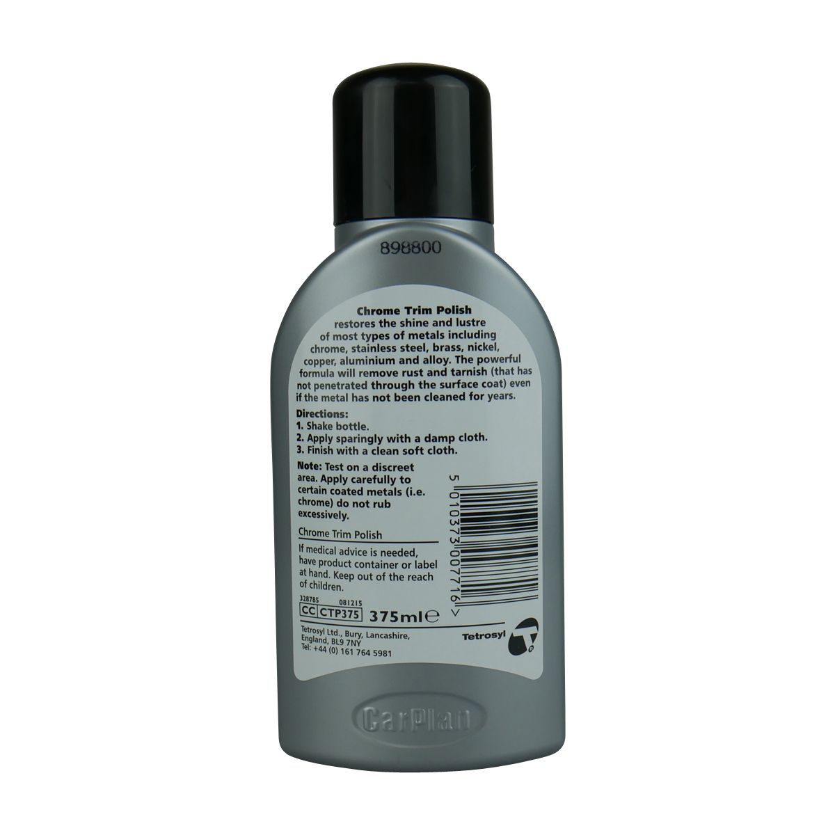 CarPlan Chrome Trim Polish 375ml | CTP375 - South East Clearance Centre