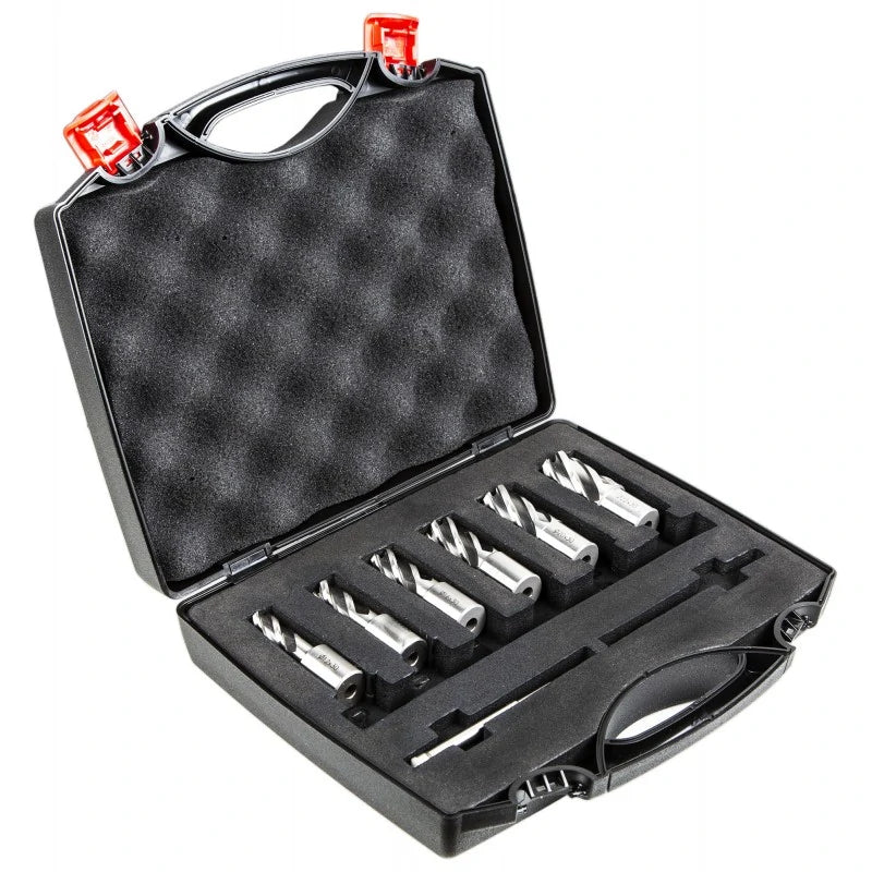 Annular Cutter 6 Piece Set | Weldon Shank Mag Drill Bits - South East Clearance Centre