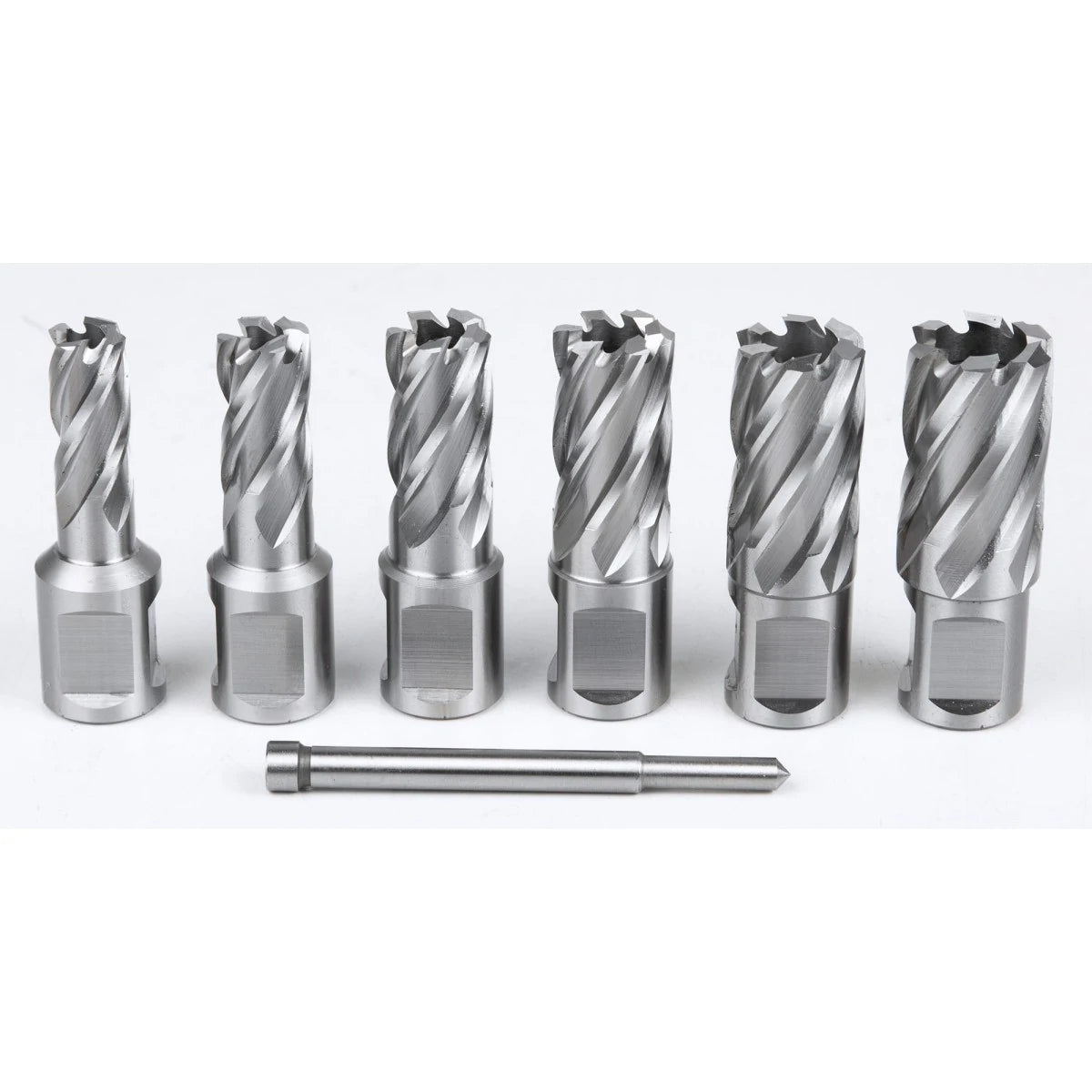 Annular Cutter 6 Piece Set | Weldon Shank Mag Drill Bits - South East Clearance Centre