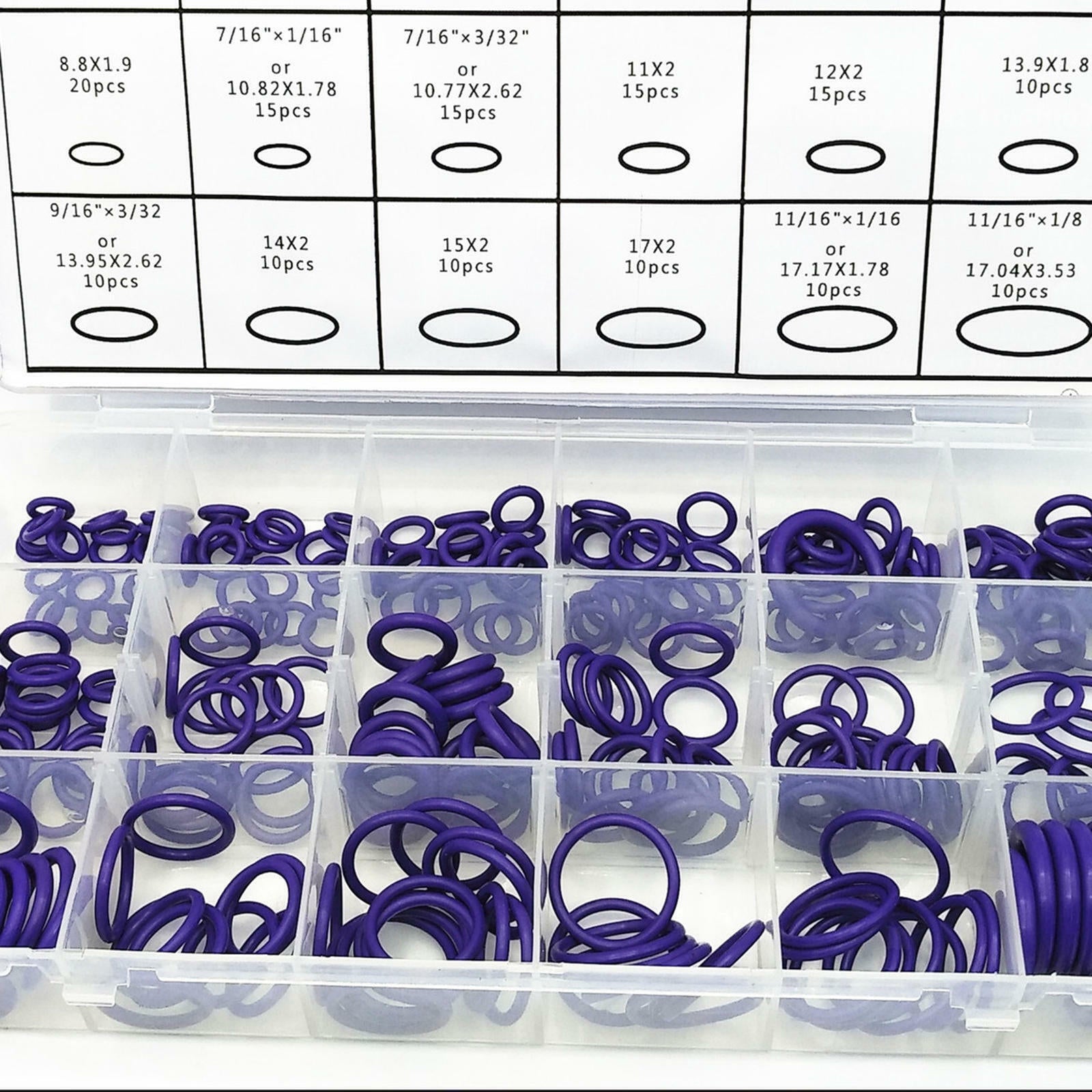 270 Purple O Ring Assortment Kit - South East Clearance Centre