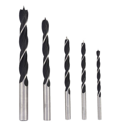 Wood Drill Bits,Three Points 4-10mm for Wooden Timber - 5 Piece Set - South East Clearance Centre